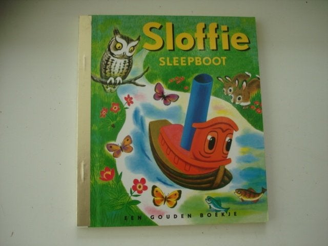 kleuter 08(213) sloffie sleepboot. Een gouden boekje, Boeken, Ophalen of Verzenden, Zo goed als nieuw, Fictie algemeen, Gouden boekje
