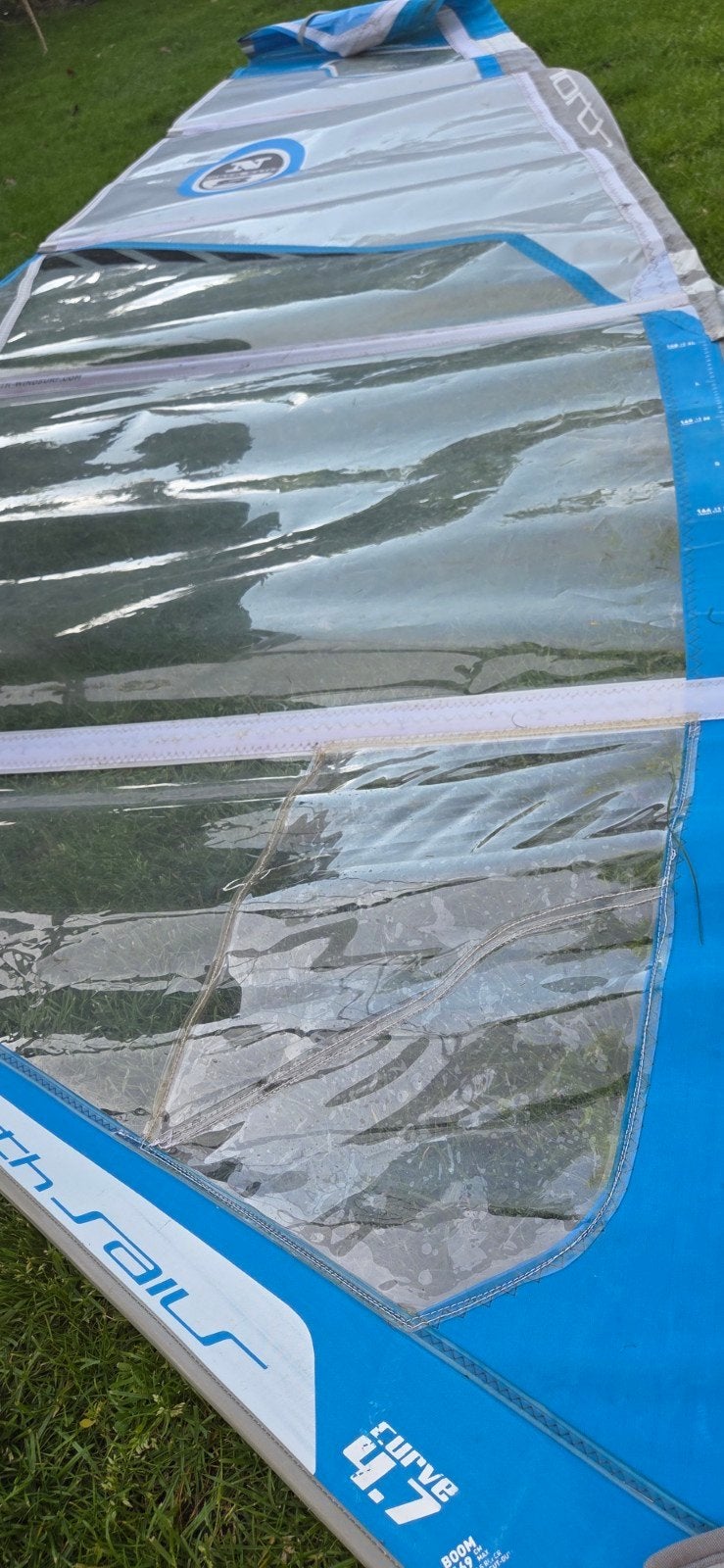 North Sails Curve 4.7 windsurfzeil, Watersport en Boten, Zeilen en Zeiltoebehoren, Ophalen of Verzenden, Gebruikt