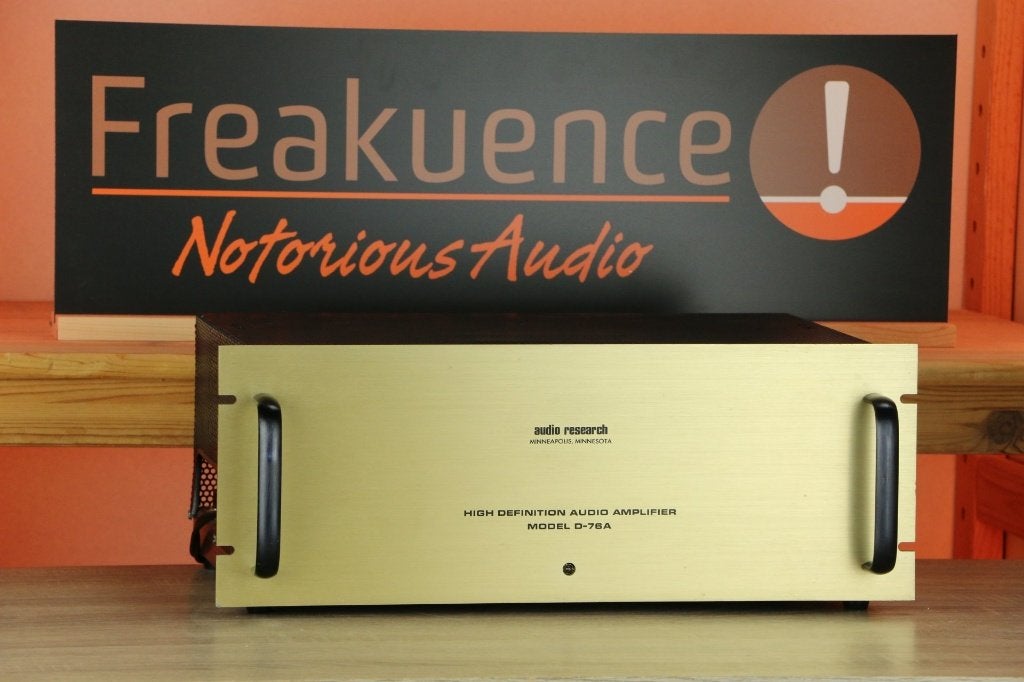 Audio Research D-76A / D 76 GeC 6550 NOS. Perfect service., Versterker, Ophalen of Verzenden, Audio@audioresearch.com, Audio Research