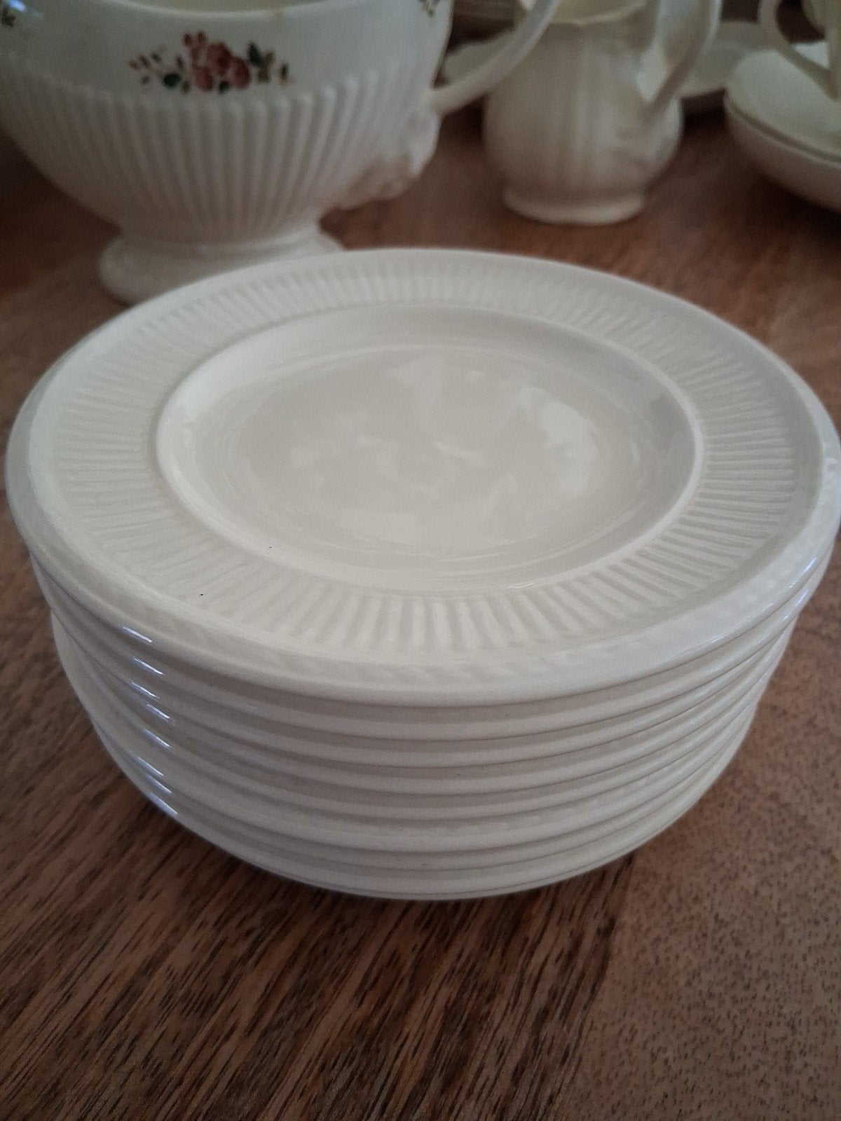 wedgwood Edme 9 Petit Four Schaaltjes punt gaaf, Ophalen of Verzenden, Zo goed als nieuw, Aardewerk, Schaal of Schalen