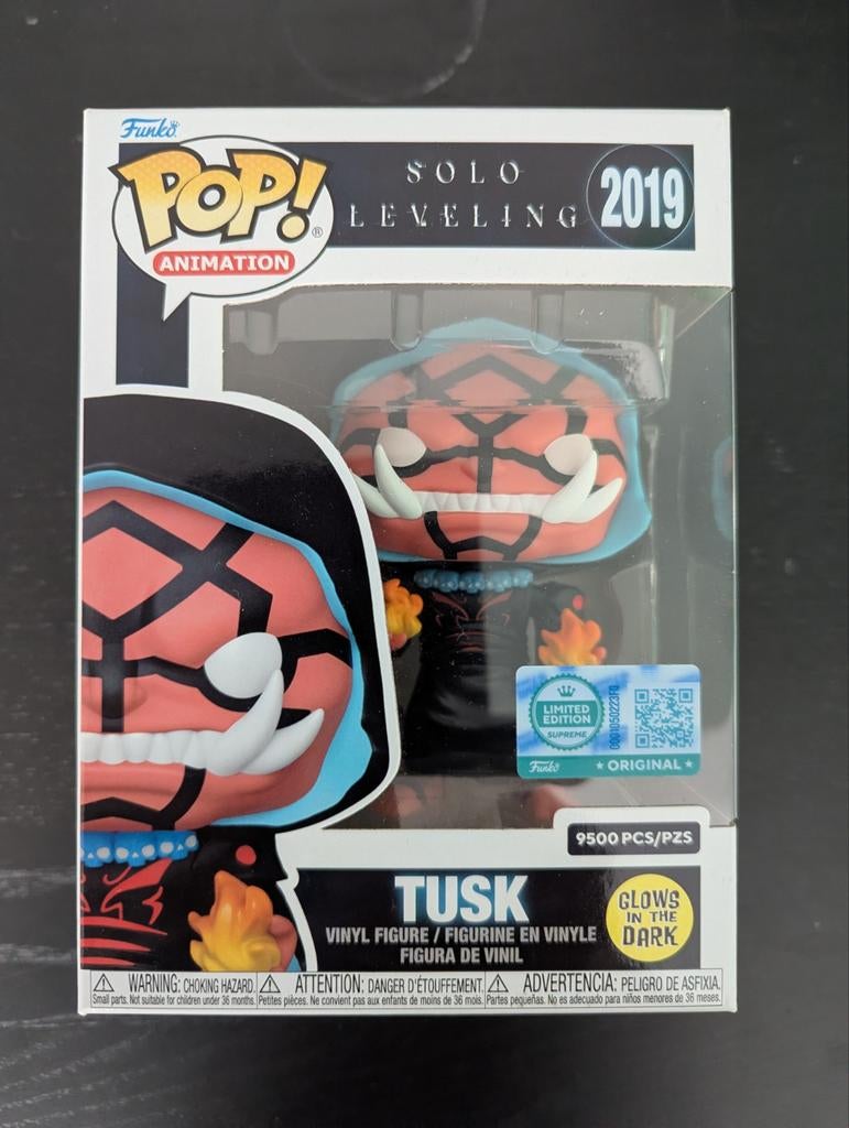 Funko Pop! Tusk Solo Leveling Limited Edition GITD, Ophalen, Nieuw