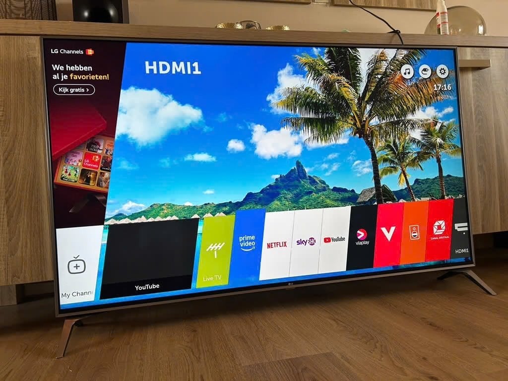 LG 55 inch Nanocell 4K SUHD Smart TV met Magic Remote, Ophalen, LED, 50 Hz, Zo goed als nieuw
