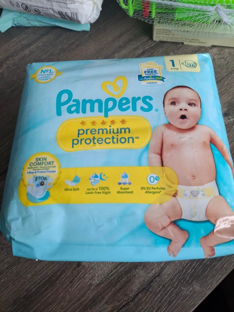 Nieuw pampers premium protection, Ophalen of Verzenden, Nieuw, Overige typen