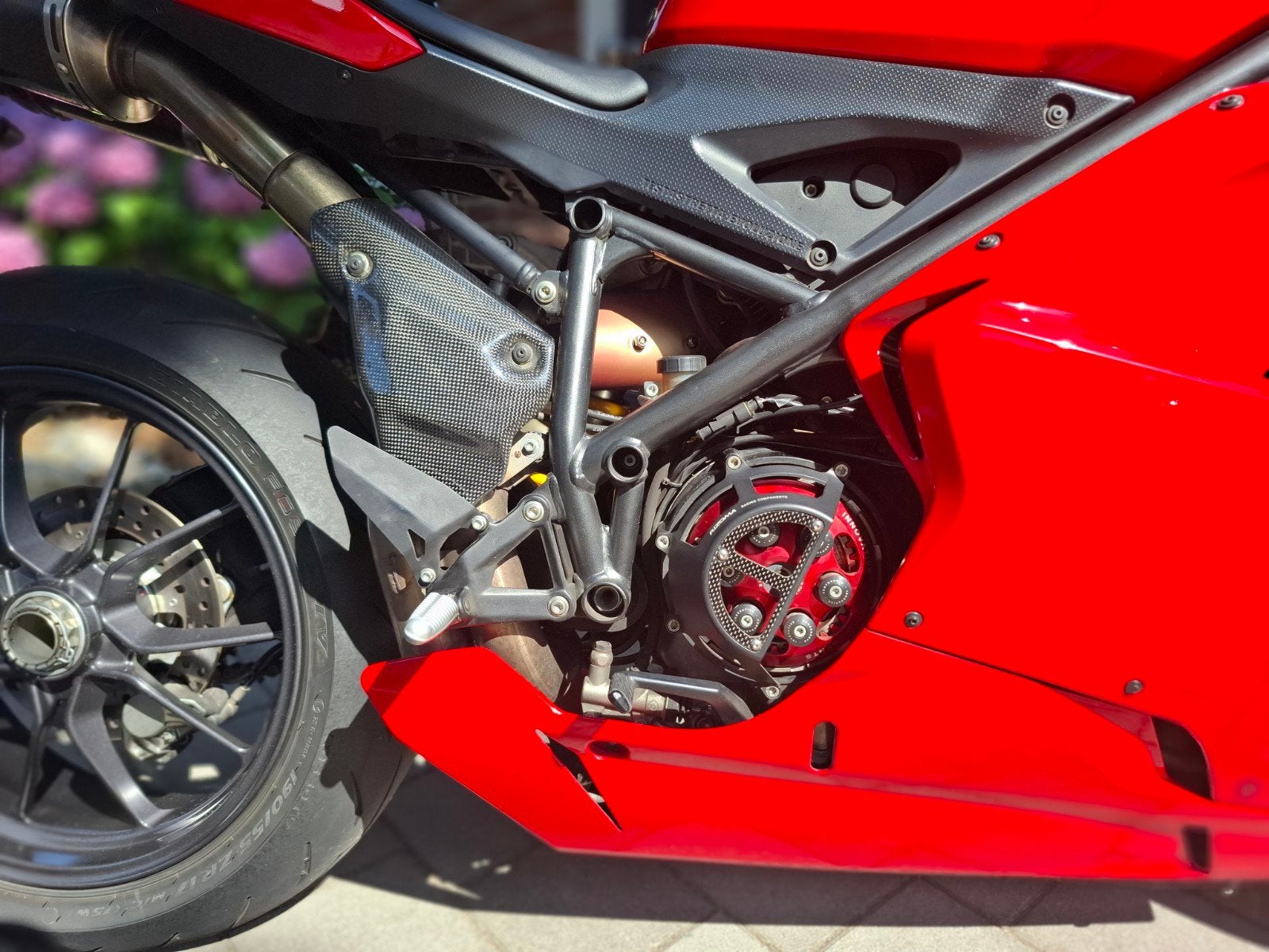 Ducati Rizoma drukplaat deksel en hoetjes, Ophalen of Verzenden, Gebruikt