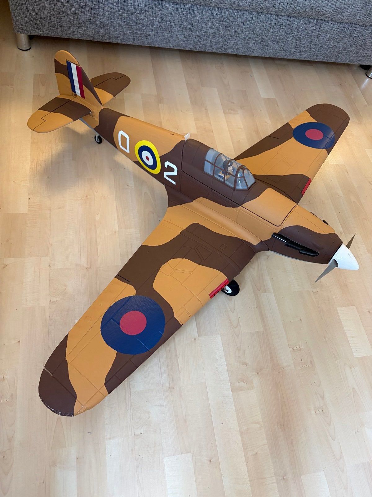 E-flite Hurricane 1350mm 100A ESC met 6S lipo, Ophalen, Gebruikt, Elektro, RTF (Ready to Fly)