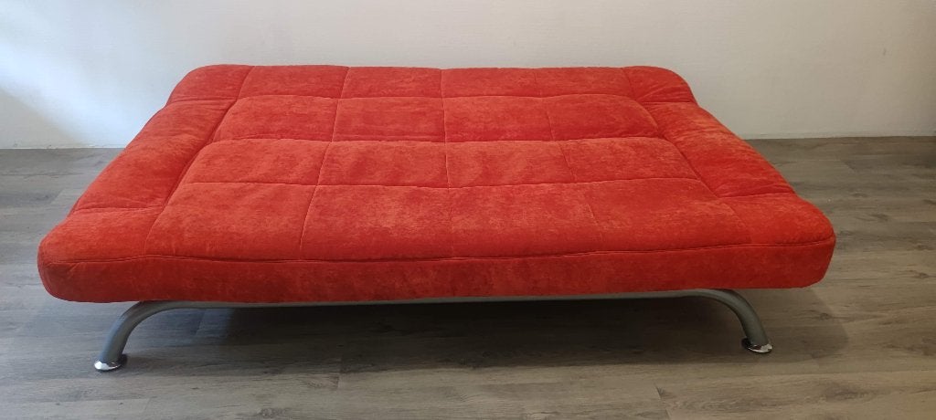 Rode Bank, Ophalen, Gebruikt, Tweepersoons, 75 tot 100 cm