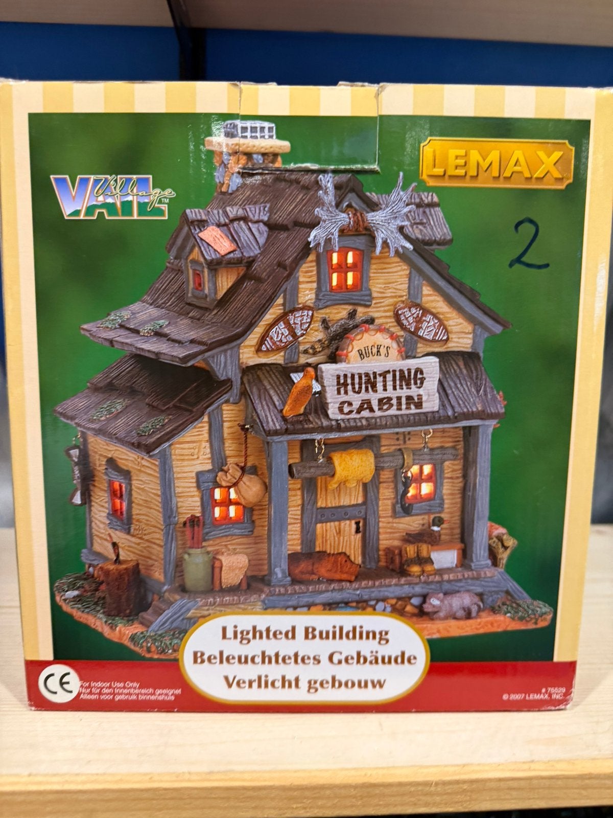 Lemax hunting cabin, Diversen, Ophalen, Zo goed als nieuw