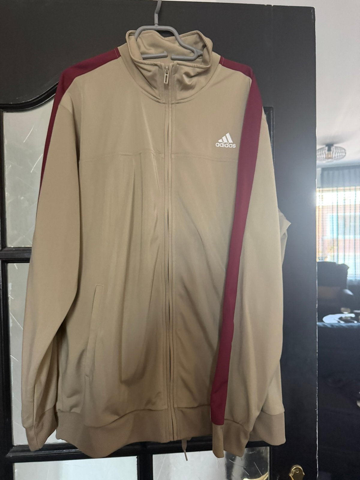 Adidas tracksuit xl, Beige, Maat 56/58 (XL), Ophalen of Verzenden, Zo goed als nieuw