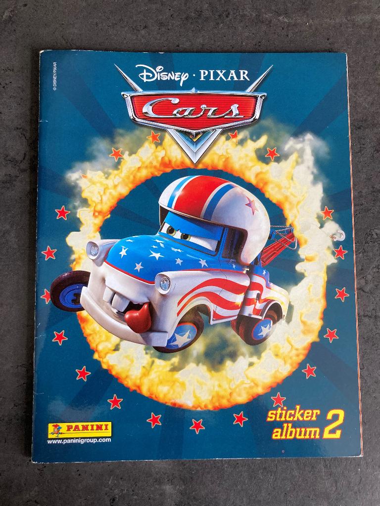 Panini - De Wereld van Cars 2 - Disney - stickers voor album, Verzamelen, Ophalen of Verzenden, Nieuw