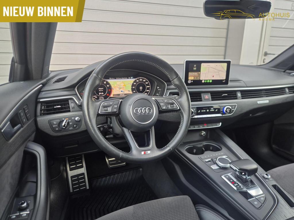 Audi A4 Avant 2.0 TFSI quattro S-line/RS/Pano/B&O/ACC/Virtua, Gebruikt, Zwart, 4 cilinders, A4