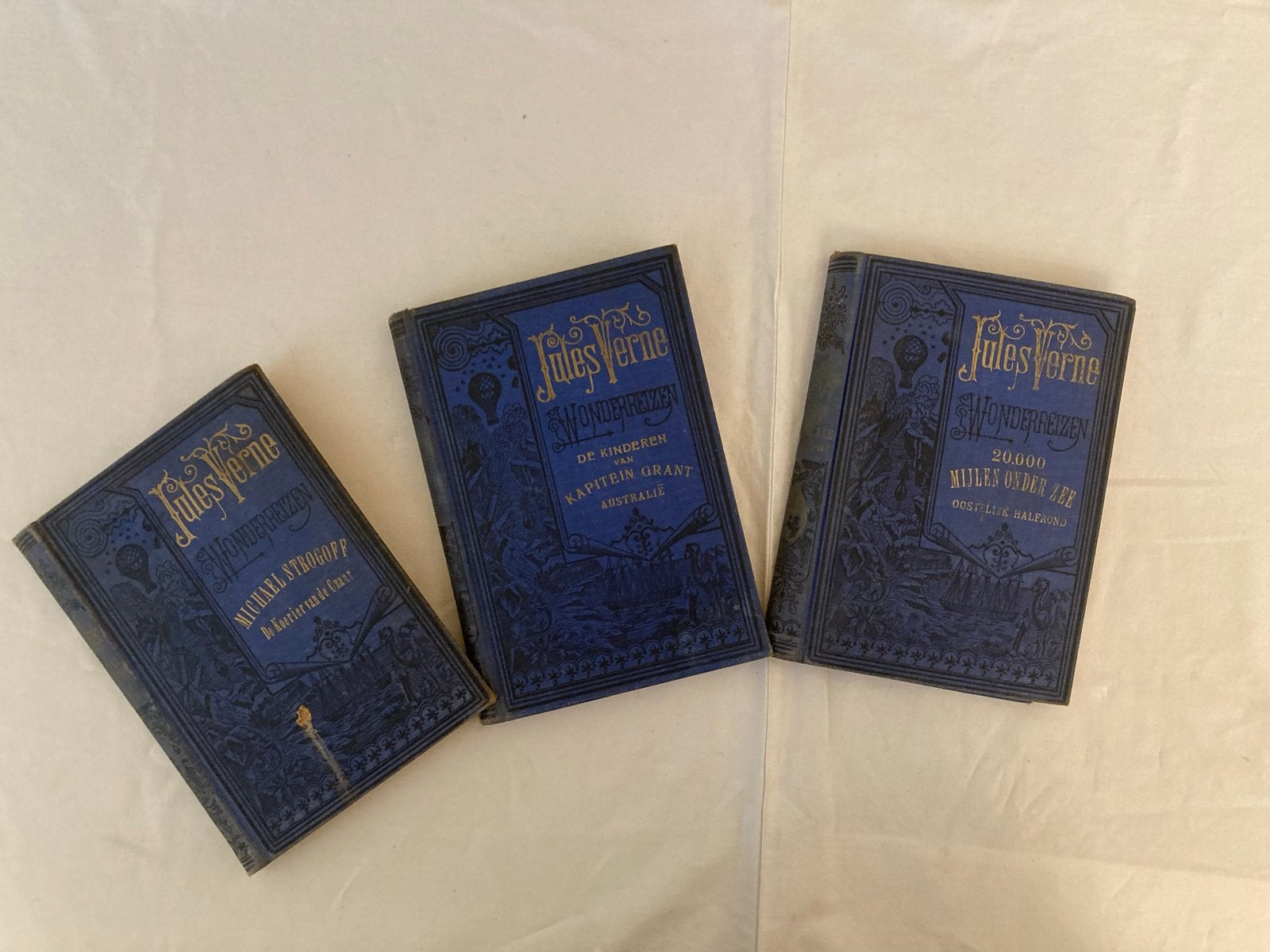 Jules Verne Wonderreizen: 3 klassieke romans, Ophalen of Verzenden, Gelezen, Nederland