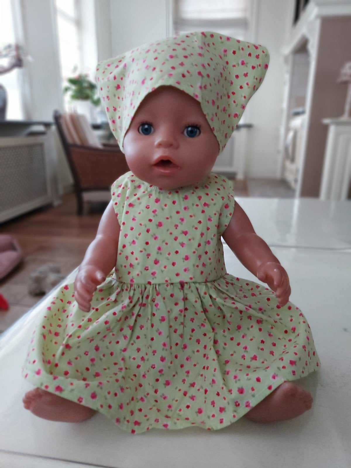 2 delig bloempjes set baby born pop 43cm, Ophalen of Verzenden, Nieuw, Babypop