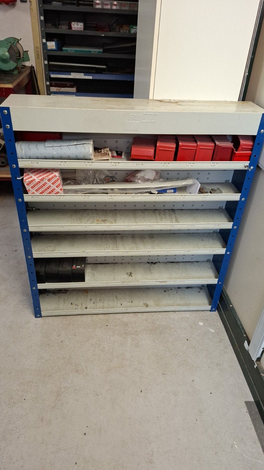Werkplaats kast, Ophalen, Gebruikt