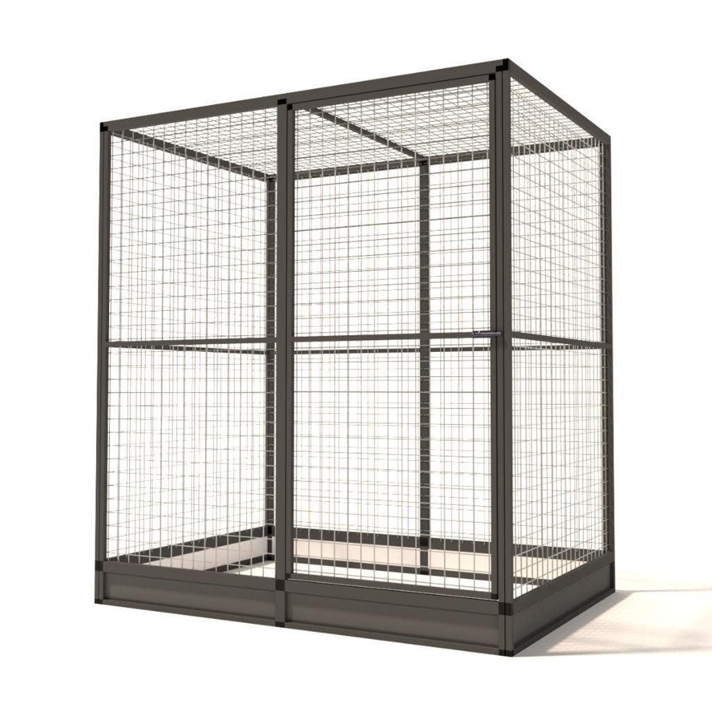 Volière Aluminium Noa, Dieren en Toebehoren, Ophalen of Verzenden, Nieuw, Aluminium, Volière