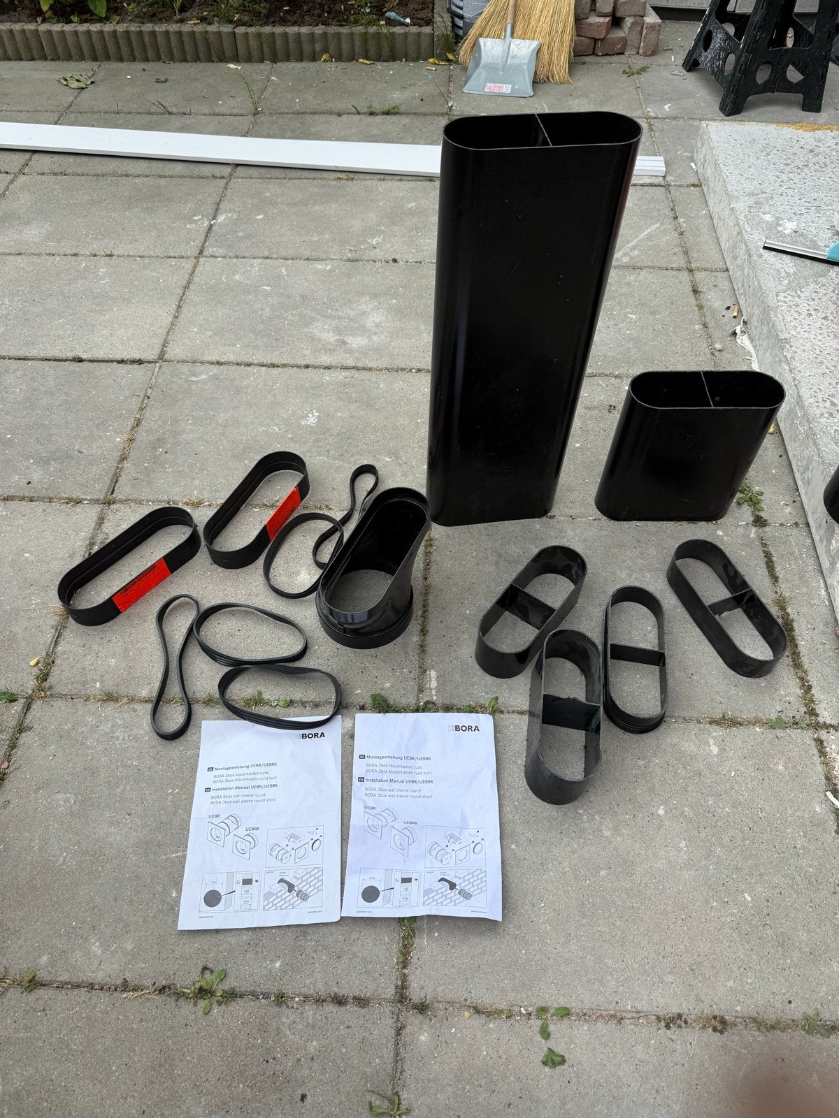 Bora installatie buisjes en accessoires, Ophalen of Verzenden, Nieuw