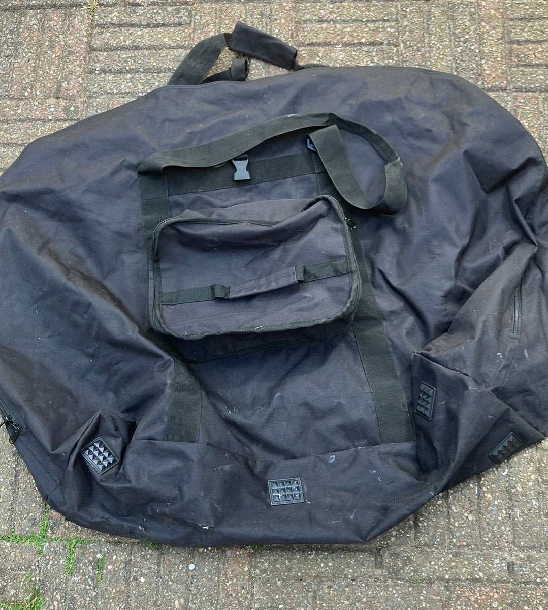 Robuuste waterdichte Canvas draagzak voor een vouwfiets, Fietsen en Brommers, Ophalen of Verzenden, Zo goed als nieuw, Overige typen