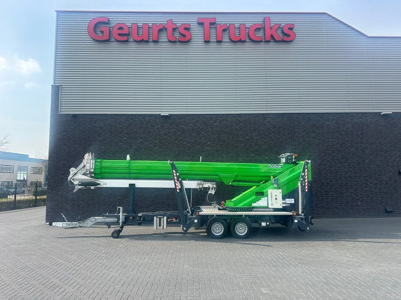 Böcker AHK 36/2400 MONTAGE KRAAN/KRAN/GRUA /CRANE UREN 250, Kraan