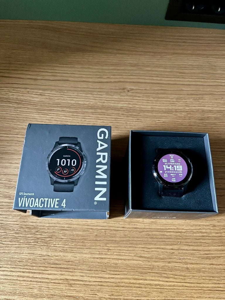 Garmin Vivoactive 4, Stappen, Verzenden, Zwart, Garmin