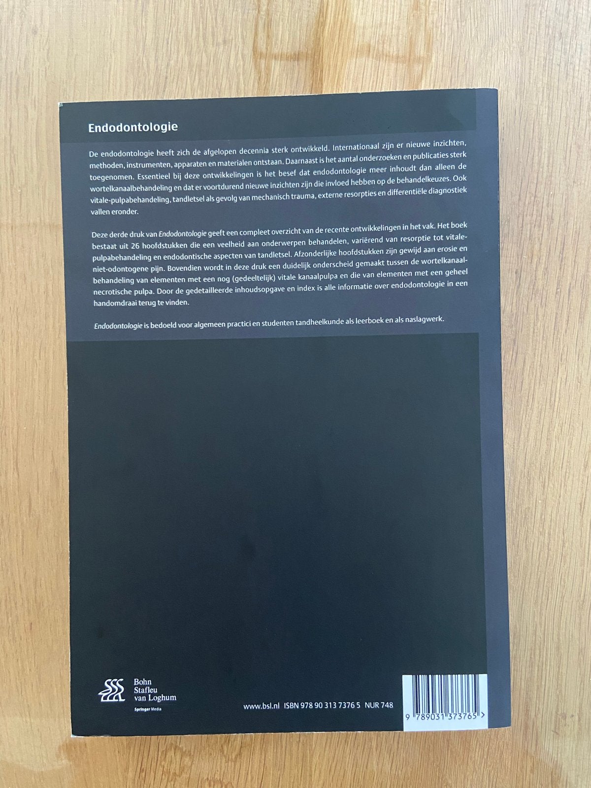 Studieboek Endodontologie Mondzorgkunde - Studenteneditie, Boeken, Ophalen of Verzenden, Beta, Zo goed als nieuw, HBO