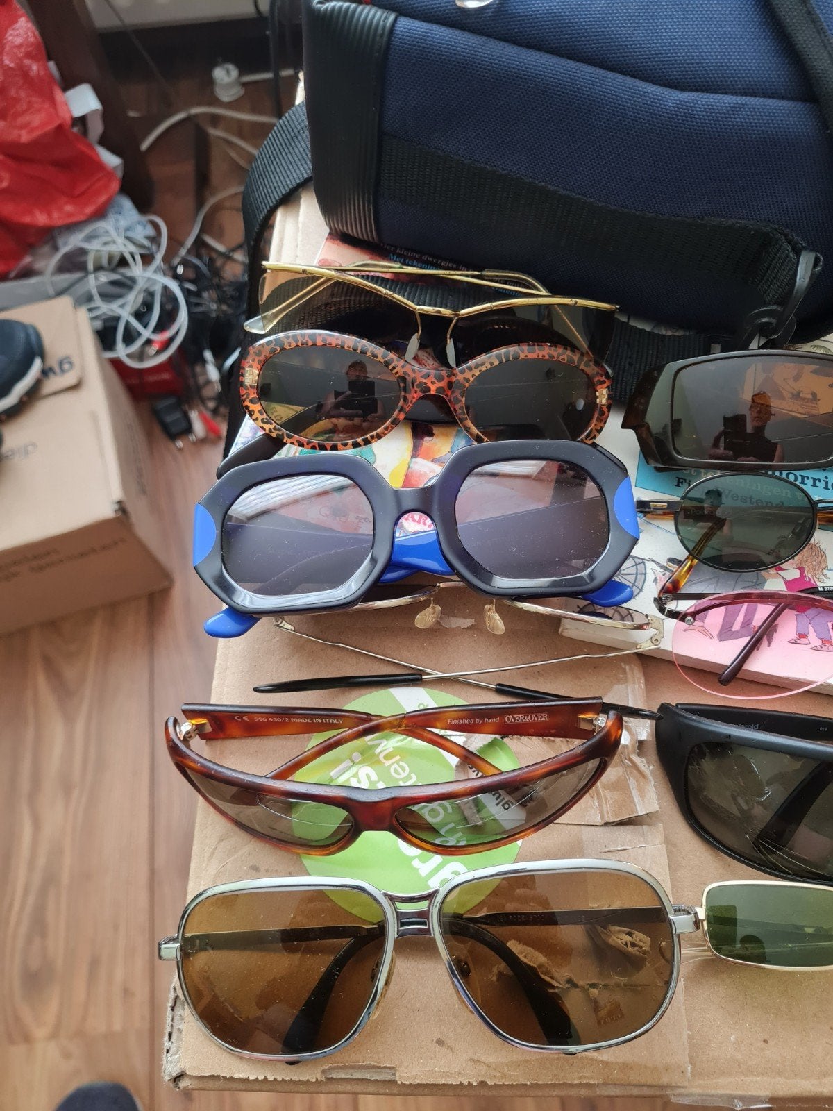 D/H retro zonnebrillen, Sieraden, Tassen en Uiterlijk, Zonnebrillen en Brillen | Dames, Ophalen of Verzenden, Overige merken