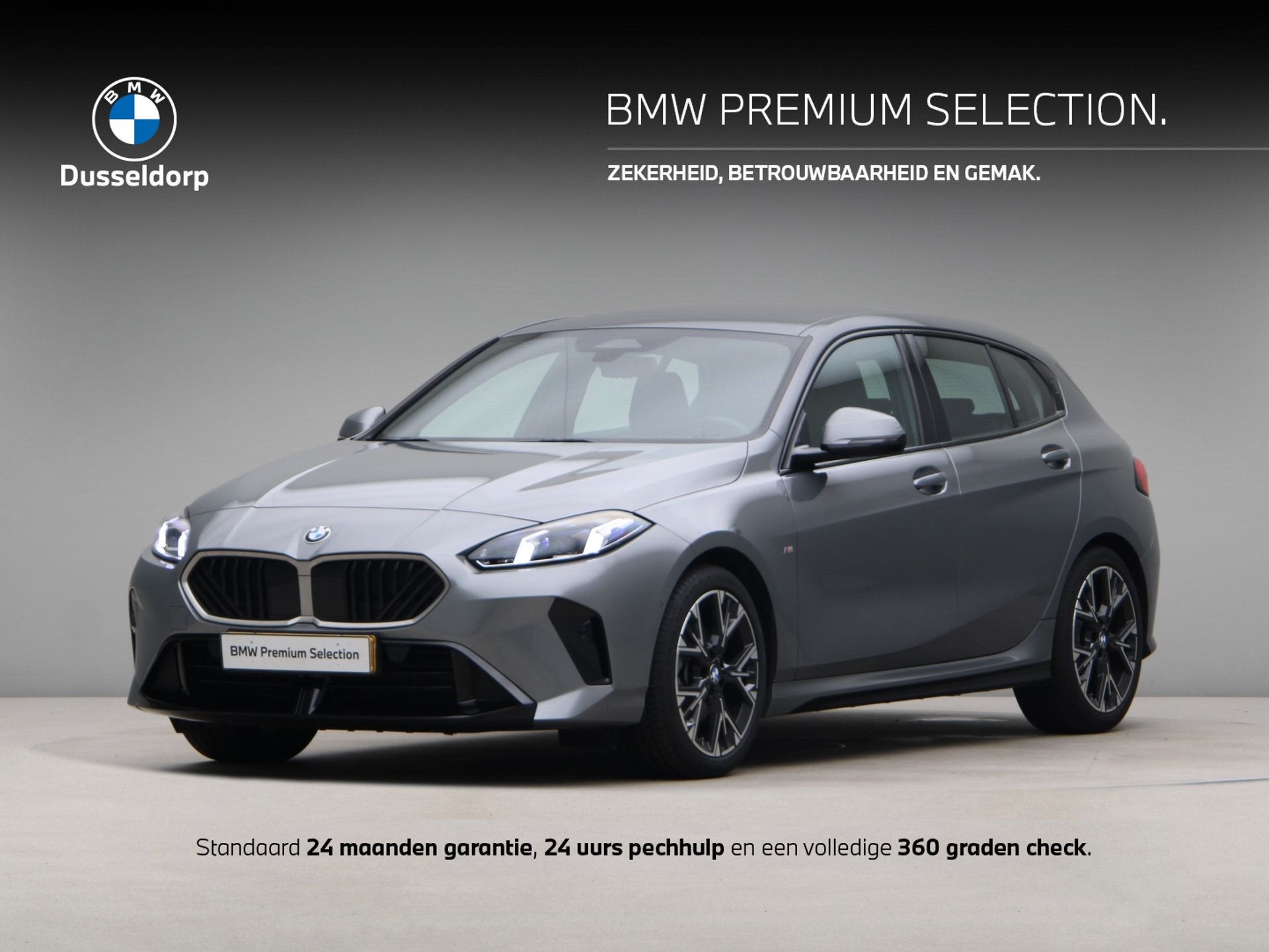 BMW 1 Serie 120 (bj 2025, automaat), Dealer onderhouden, Gebruikt, 156 pk, Met garantie (alle)