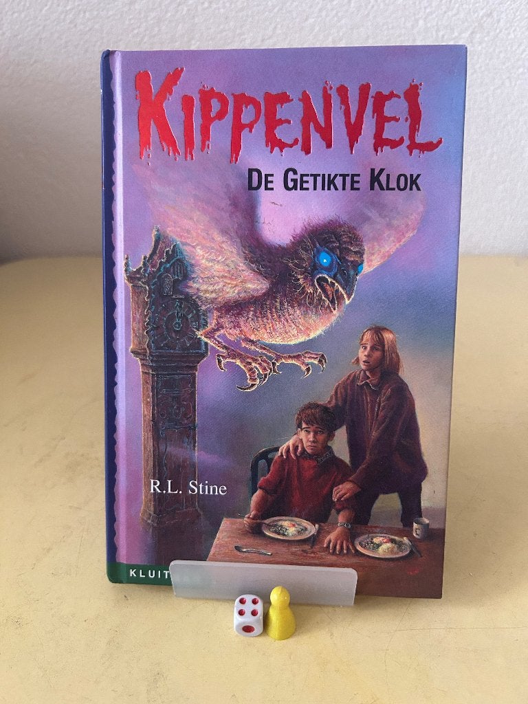 Kippenvel: De Getikte Klok - R.L. Stine (Hardcover), Ophalen of Verzenden, Zo goed als nieuw, Fictie, R.L. Stine