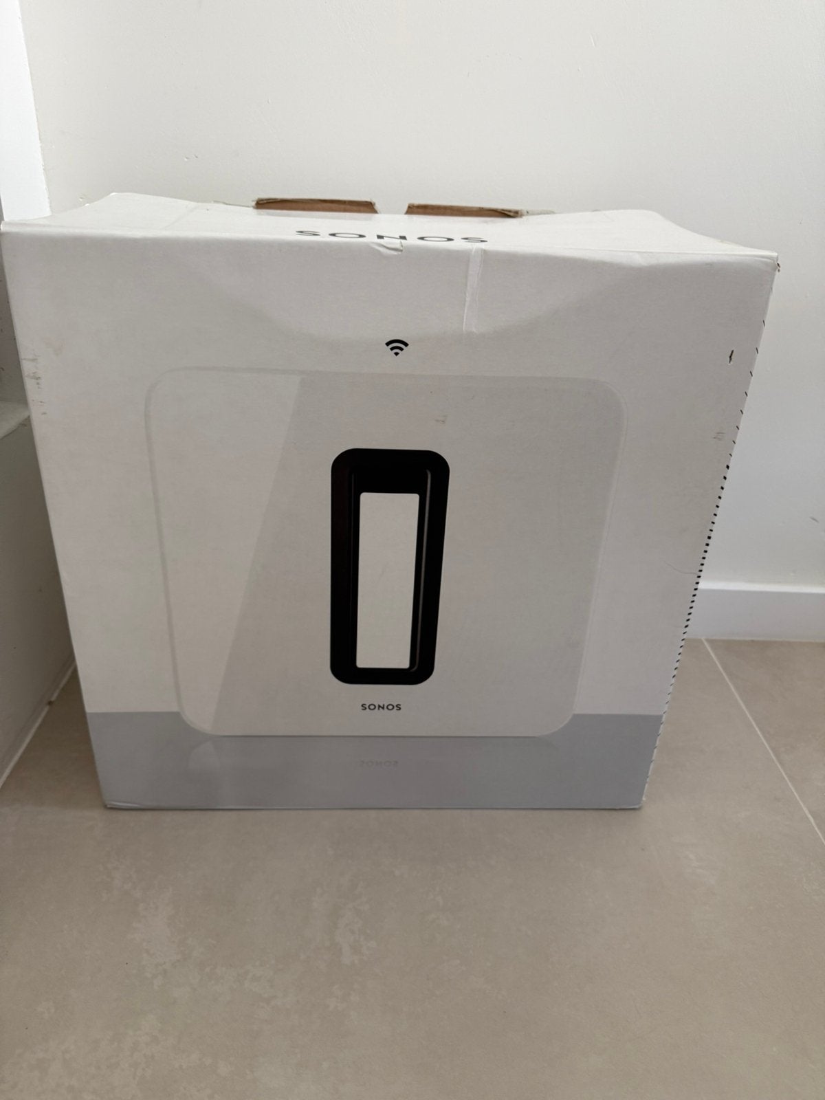 Sonos sub wit, Ophalen of Verzenden, Zo goed als nieuw, Subwoofer, Sonos