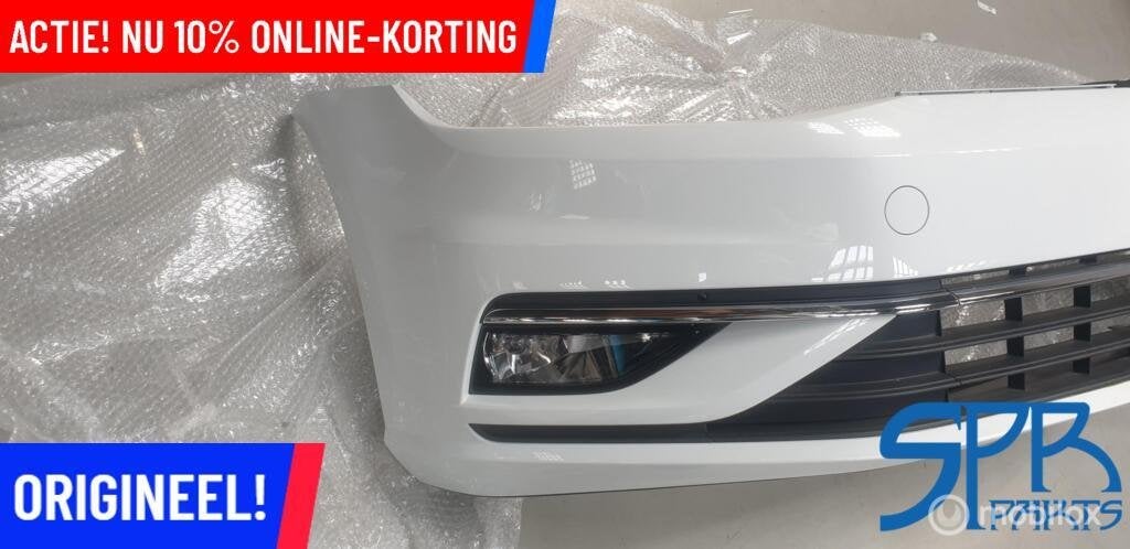 GOLF 7 7.5 FACELIFT HIGHLINE Voorbumper LC9A BUMPER COMPLEET, Nieuw, Ophalen of Verzenden, Bumper, Volkswagen