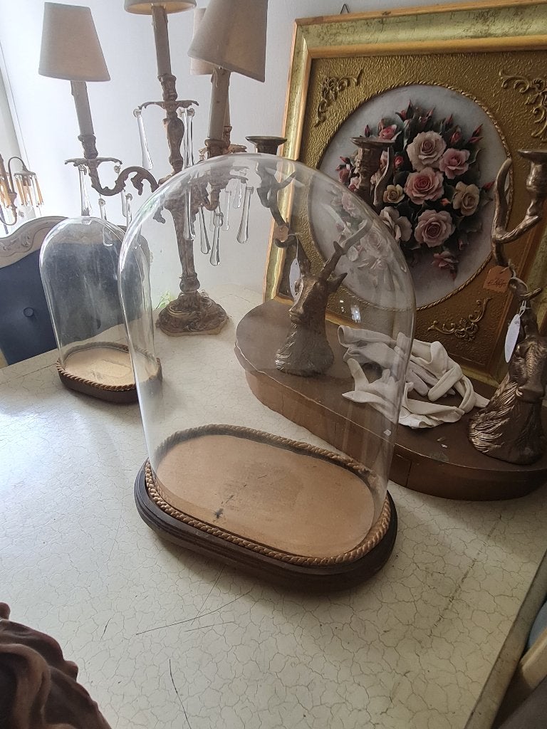 XL antieke ovale stolp, Huis en Inrichting, Woonaccessoires | Stolpen, Heikant 21 Kaatsheuvel, 31 cm, Belle Vieille Brocante, Ophalen of Verzenden