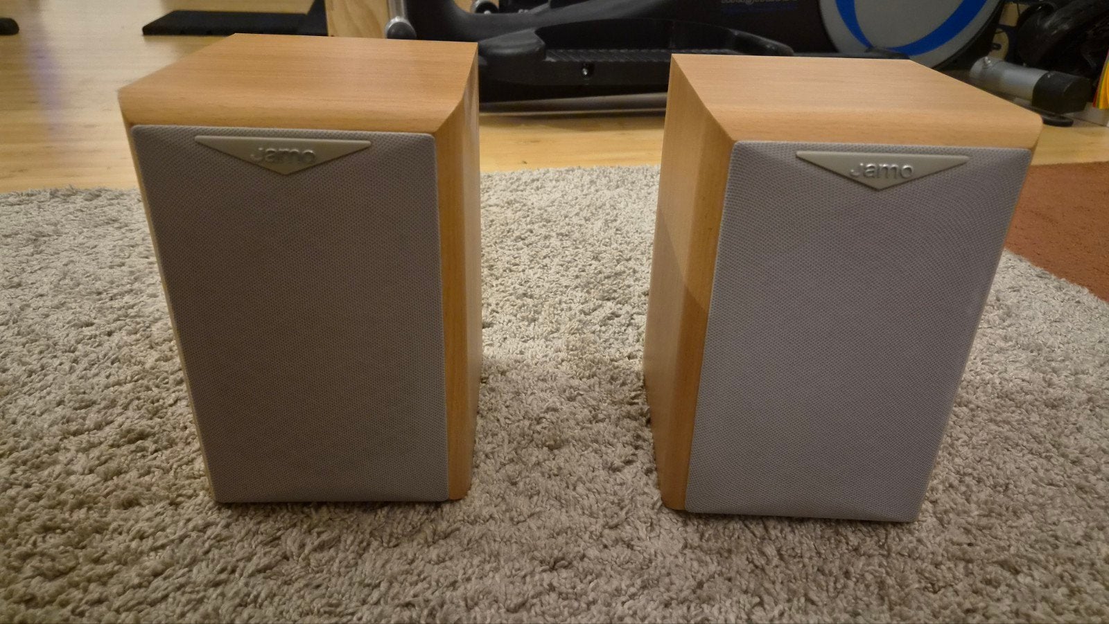 Jamo E 310 Speakerset - 100W, 8 Ohm, Ophalen of Verzenden, Zo goed als nieuw, 60 tot 120 watt, Boekenplank luidspreker