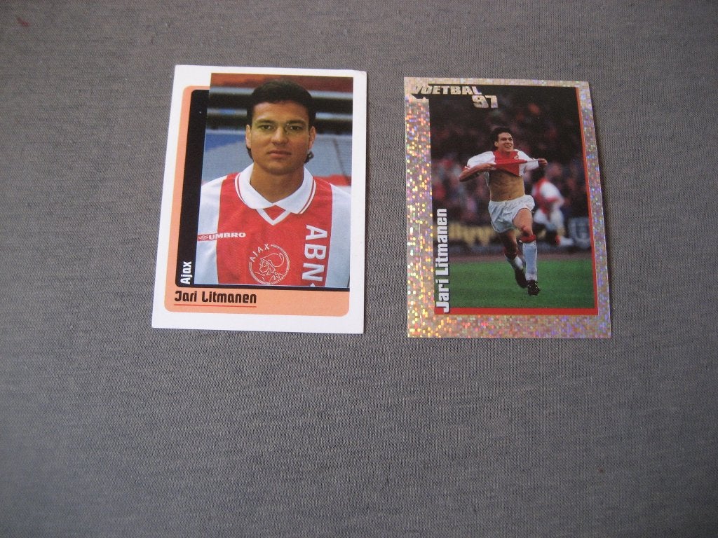 jari litmanen ajax plaatjes, Verzamelen, Ophalen of Verzenden, Zo goed als nieuw, Ajax, Poster, Plaatje of Sticker