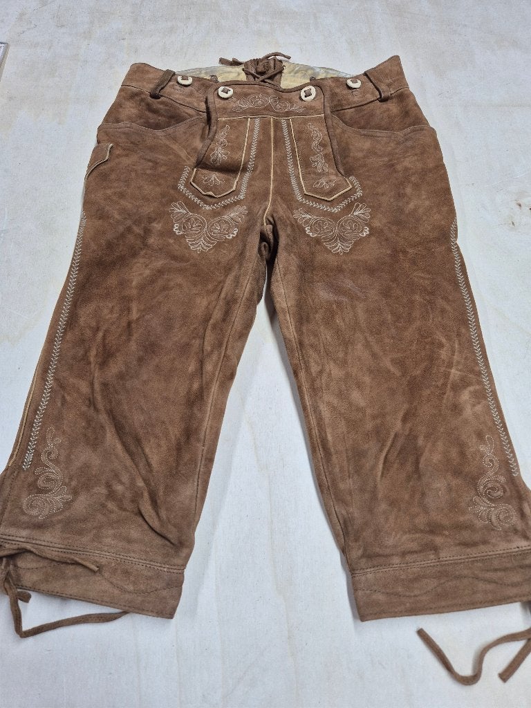 Lederhosen, oktoberfeesten, maat 44 unisex, Ophalen of Verzenden, Overige thema's, Kleding, Gedragen