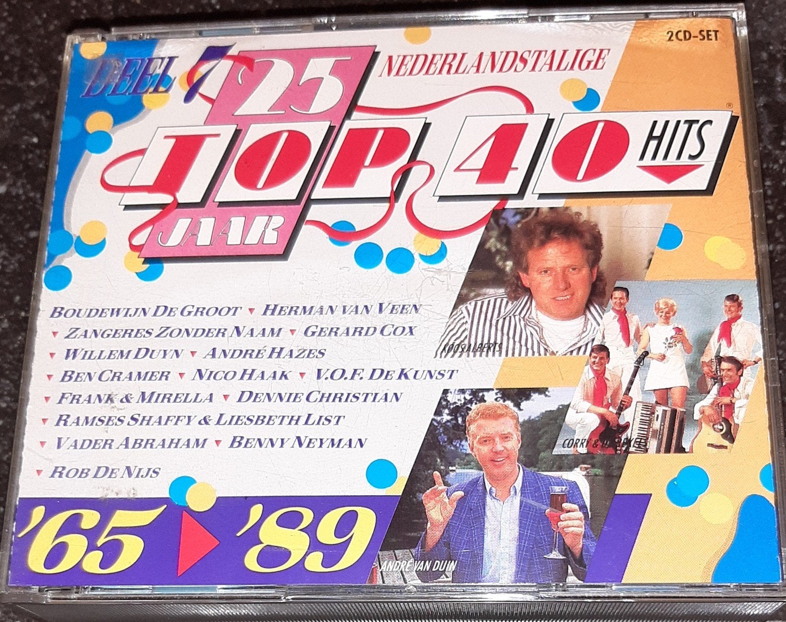 25 jaar Nederlandstalige top 40 1965-1989 2cdbox, Boxset, Ophalen of Verzenden, Zo goed als nieuw, Levenslied of Smartlap