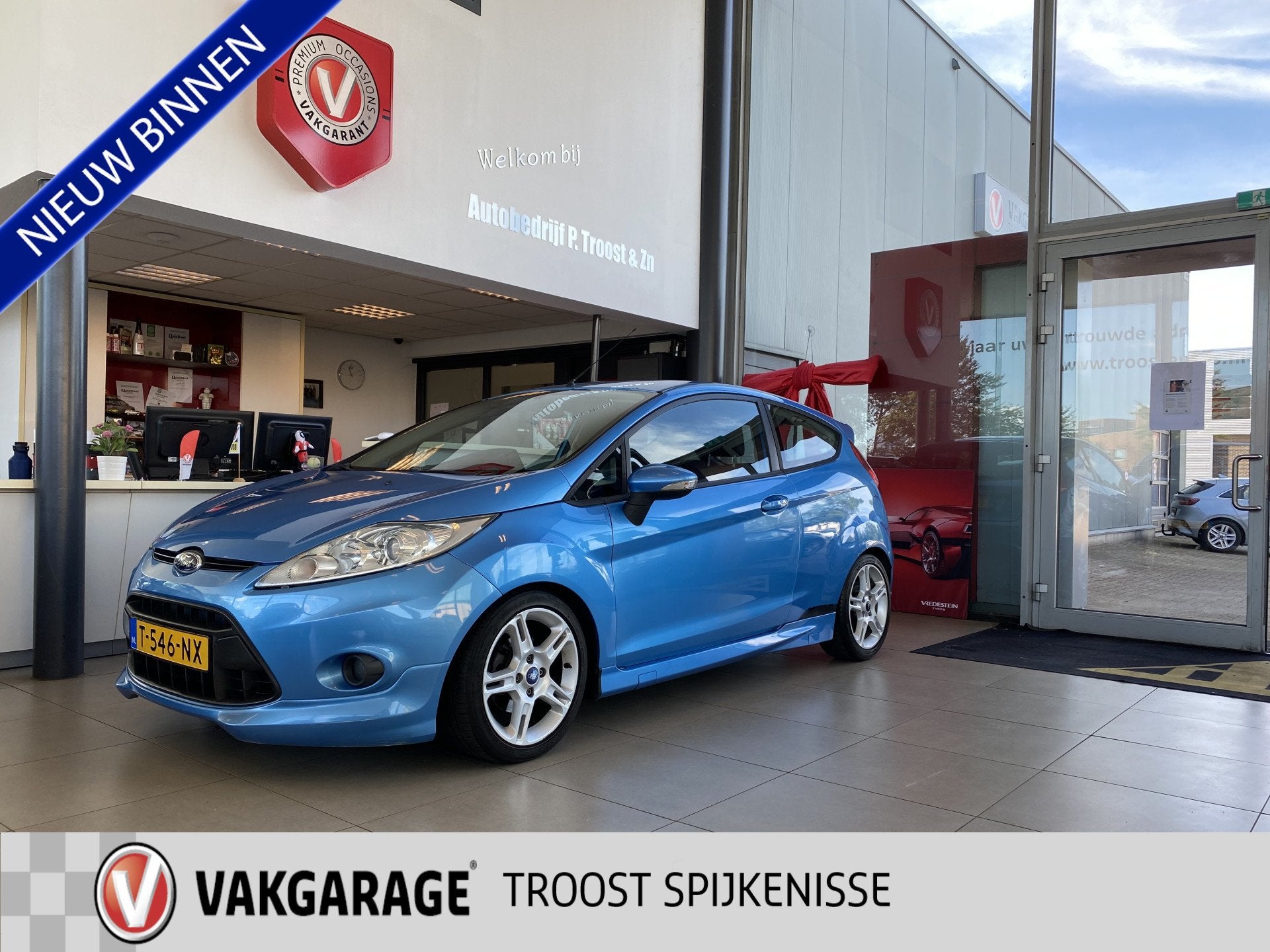 Ford Fiesta 1.6 Ghia,ST Line Pakket,Apple Carplay Android/Au, Stof, Gebruikt, 31 €/maand, 4 cilinders