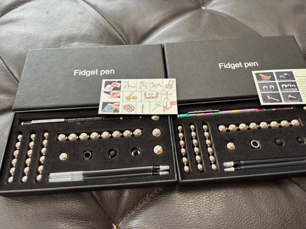 2x fidget pen (magneet speelgoed), Ophalen of Verzenden, Nieuw, Jongen of Meisje