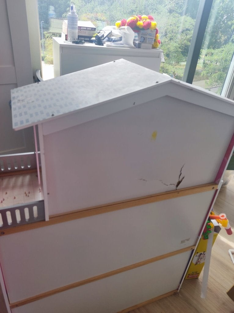 doll house, Ophalen, Zo goed als nieuw