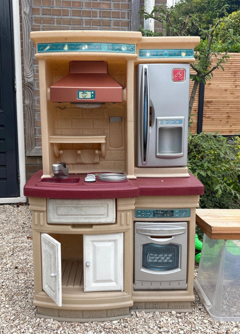 Speelgoed Keuken (voor binnen/buiten), Kinderen en Baby's, Speelgoed | Overig, Ophalen, Gebruikt, Jongen of Meisje