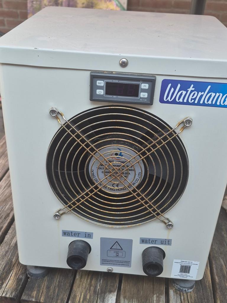 Warmtepomp zwembad, Ophalen