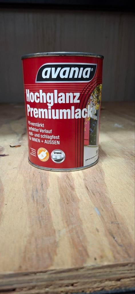 Kwaliteitslak Avania Hoogglanz Premiumlak, Blauw, Nieuw, Ophalen of Verzenden, Lak