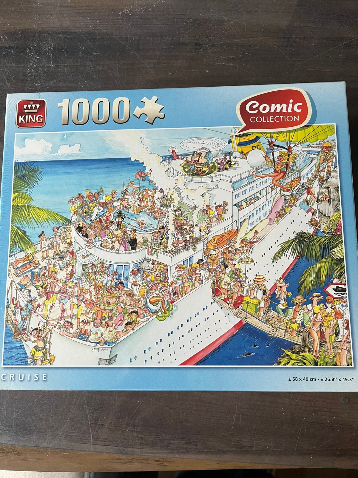 Puzzel 1000 stukjes, Ophalen, 500 t/m 1500 stukjes, Zo goed als nieuw