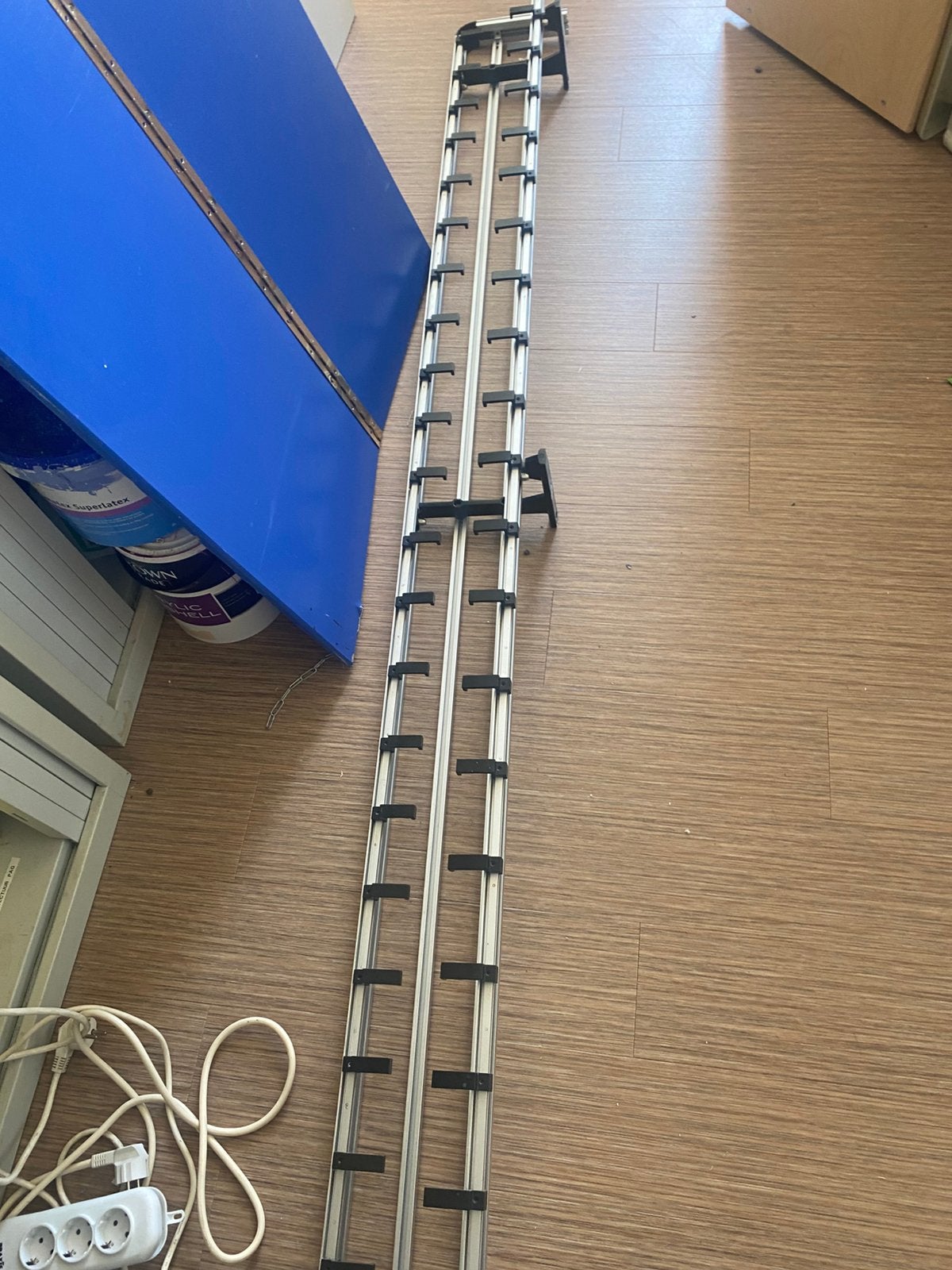 Alluminium kapstok ongeveer 3 meter lang, Zo goed als nieuw, Minder dan 100 cm, Metaal, Ophalen