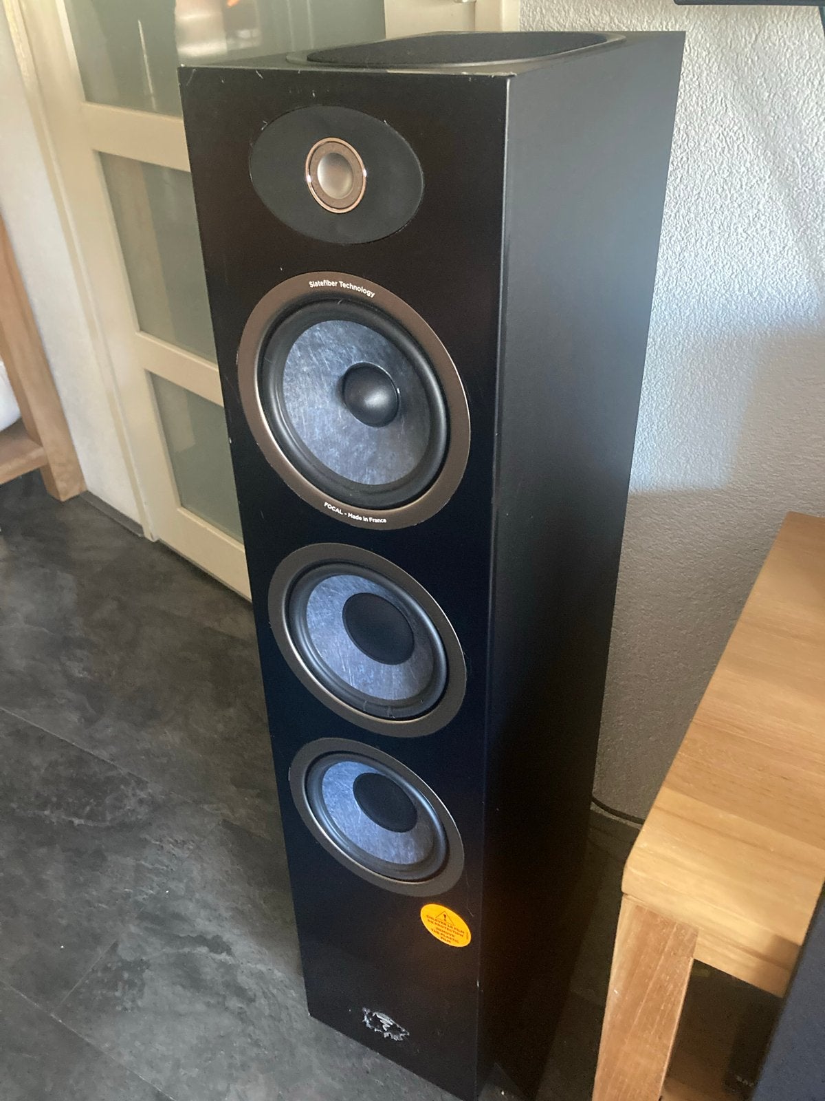 Focal Theva N3-D Vloerstaande Luidsprekers - Zwart, Ophalen, Gebruikt, Vloerstaande luidspreker, Overige merken
