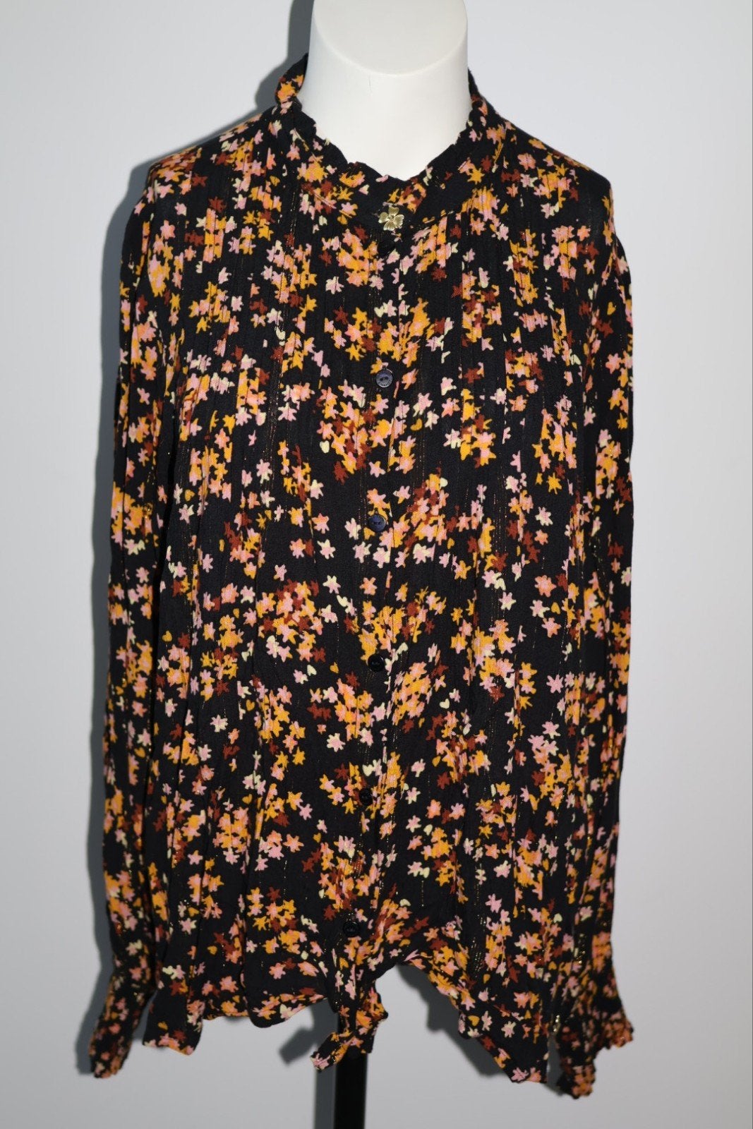 Fabienne Chapot vrolijke blouse maat 38 / M, NL, Fabienne Chapot, Ophalen of Verzenden, Zo goed als nieuw