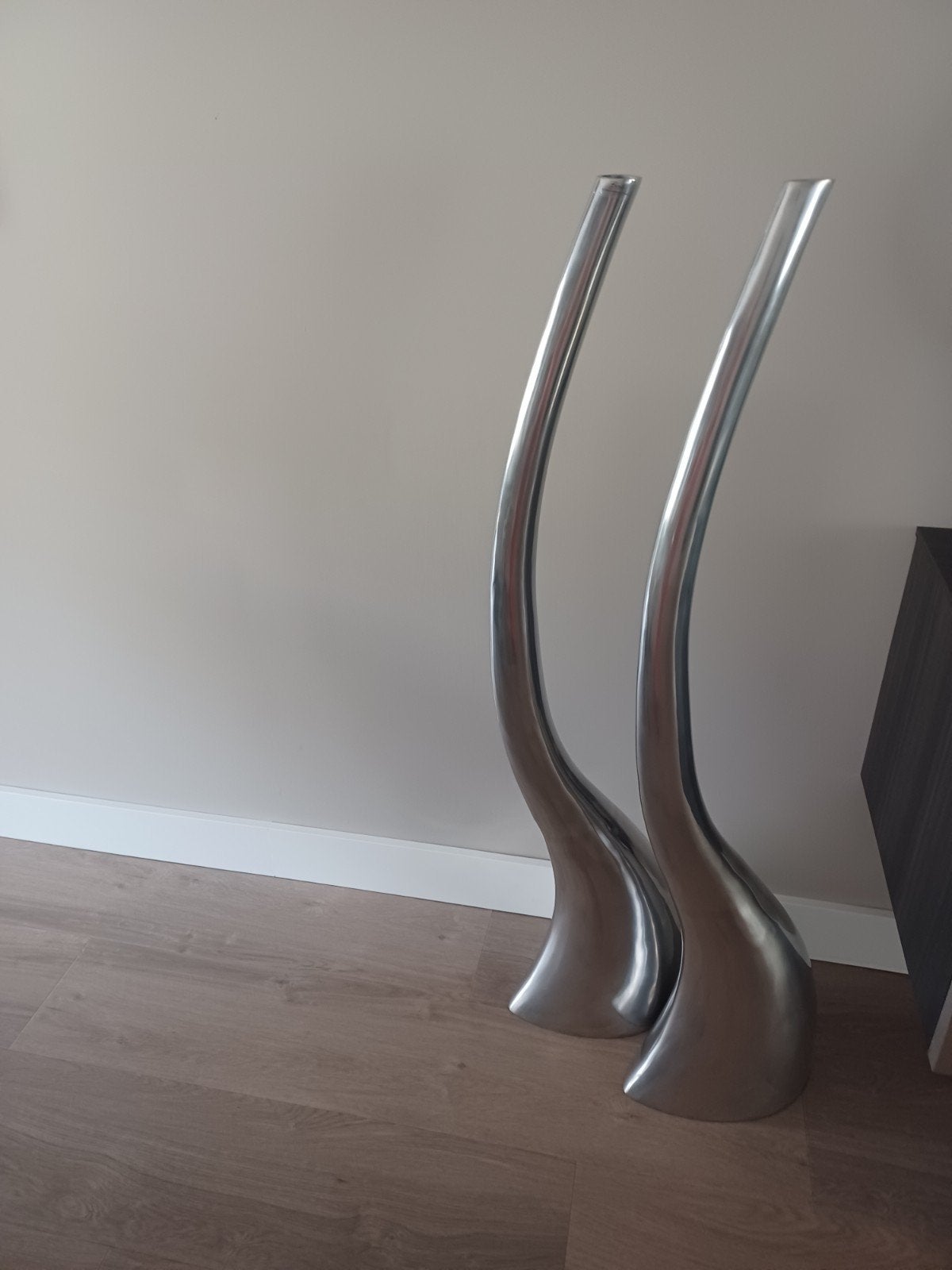 Bob Design vazen, Ophalen, Zo goed als nieuw, Zilver, 125 cm