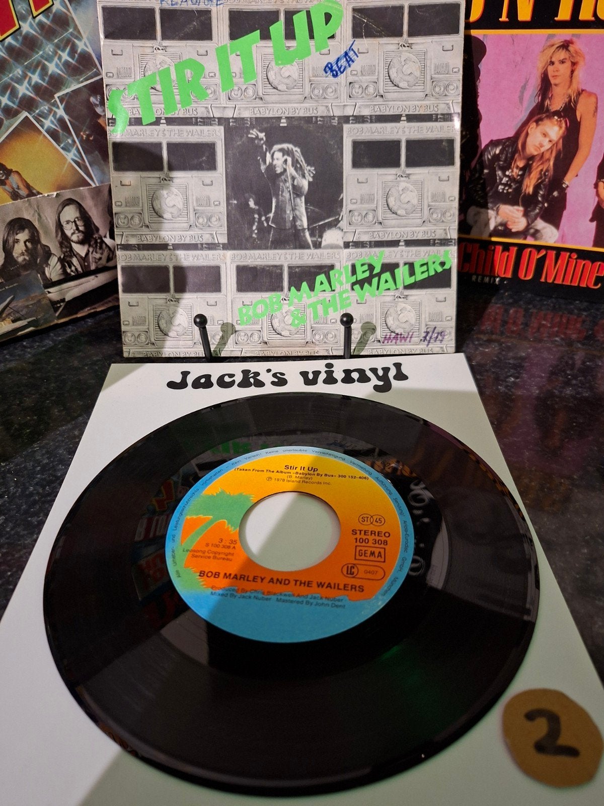Bob Marley & The Wailers - Stir It Up (7 inch vinyl)1979/2, Gebruikt, 7 inch, Ophalen of Verzenden, Fotohoes