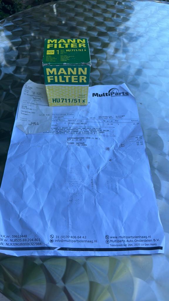 Oliefilter voor auto, Ophalen of Verzenden, Nieuw, Peugeot