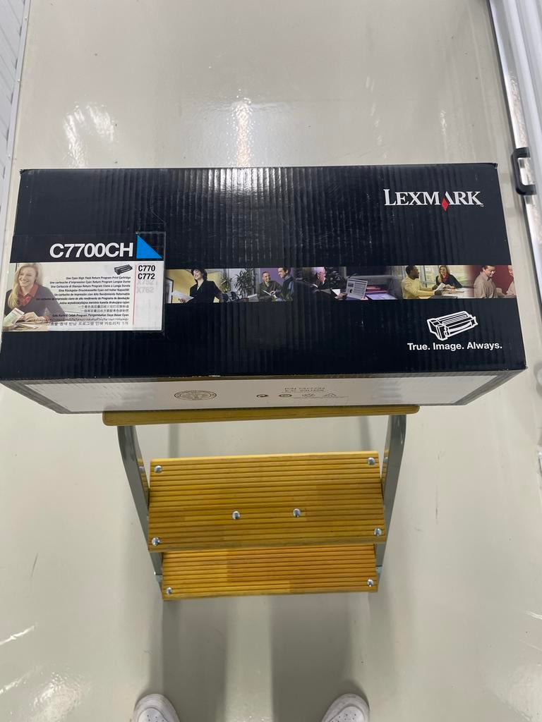 Lexmark C7700CH C770 C772 C762 High Yield Cyan Toner, Computers en Software, Printerbenodigdheden, Ophalen of Verzenden, Nieuw
