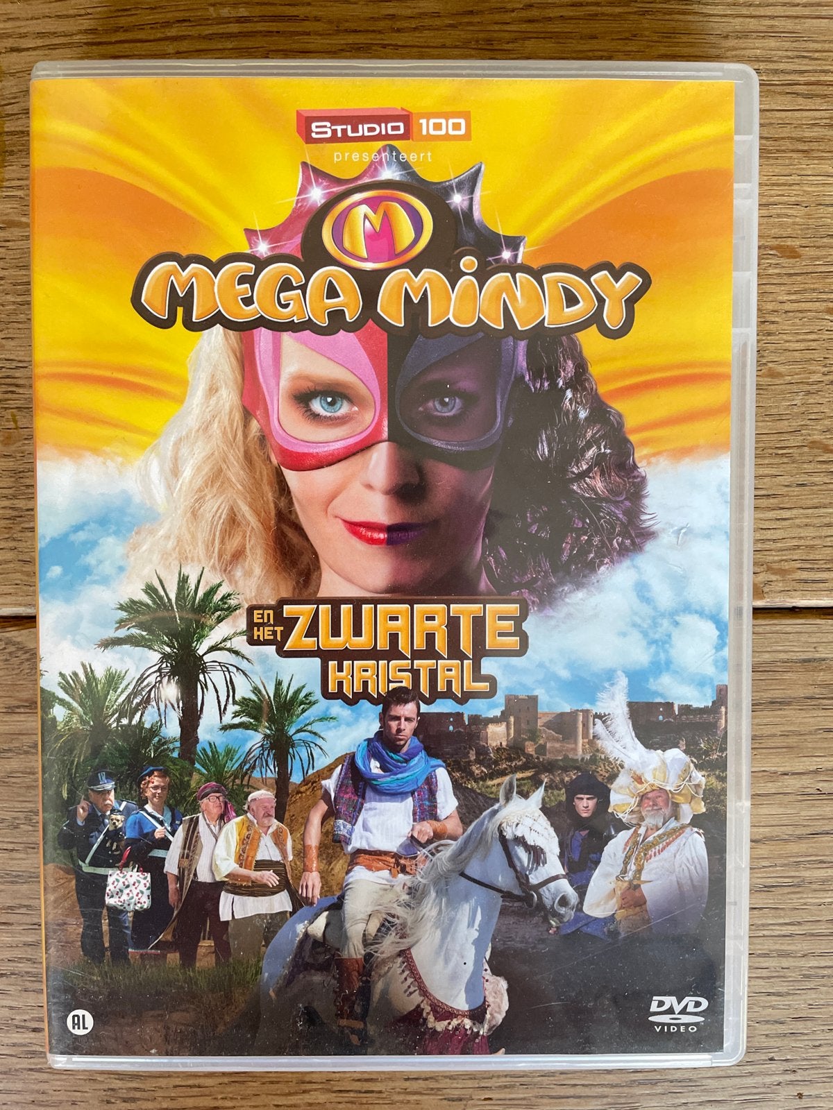 Mega Mindy en het Zwarte Kristal DVD, Bonusmateriaal, Alle leeftijden, Nederlands, Zo goed als nieuw
