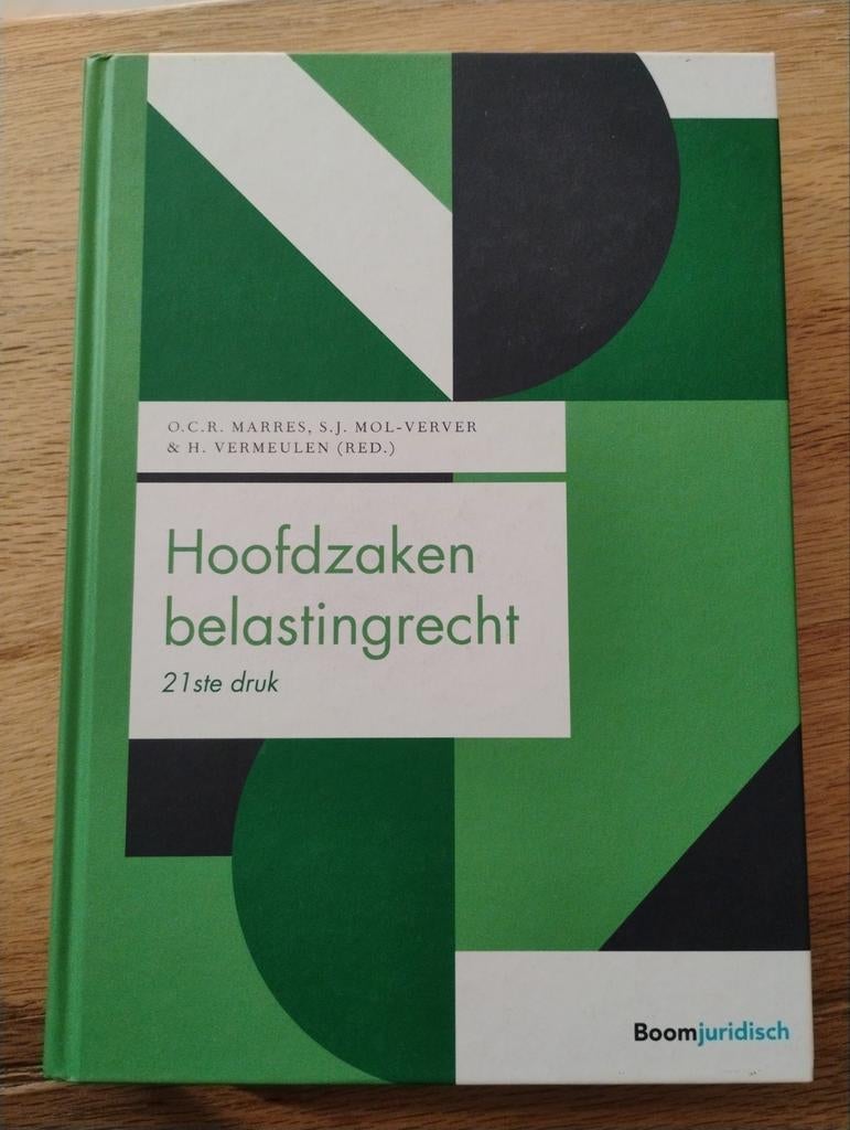 Hoofdzaken belastingrecht - 21e druk, Ophalen of Verzenden, Zo goed als nieuw