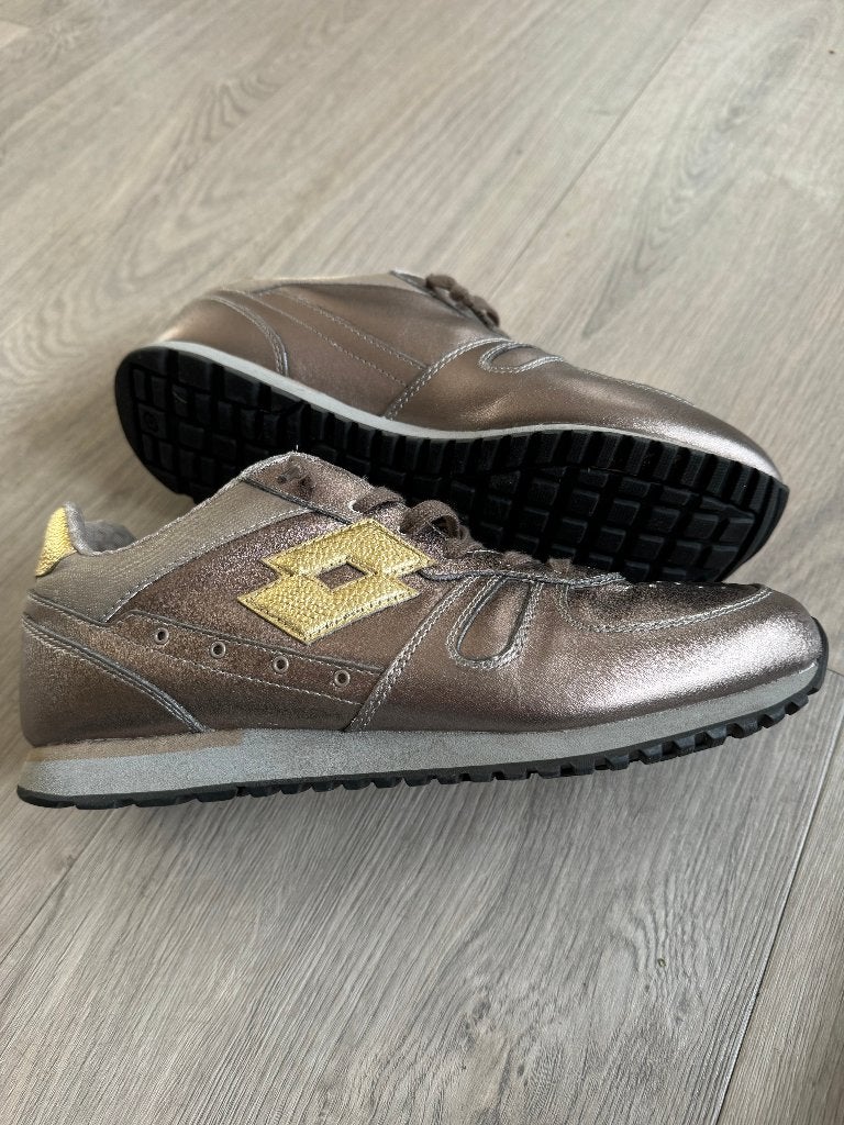 LOTTO Leggenda Japan leren sneakers goud maat 39 S3, LOTTO, Overige kleuren, Ophalen of Verzenden, Sneakers of Gympen